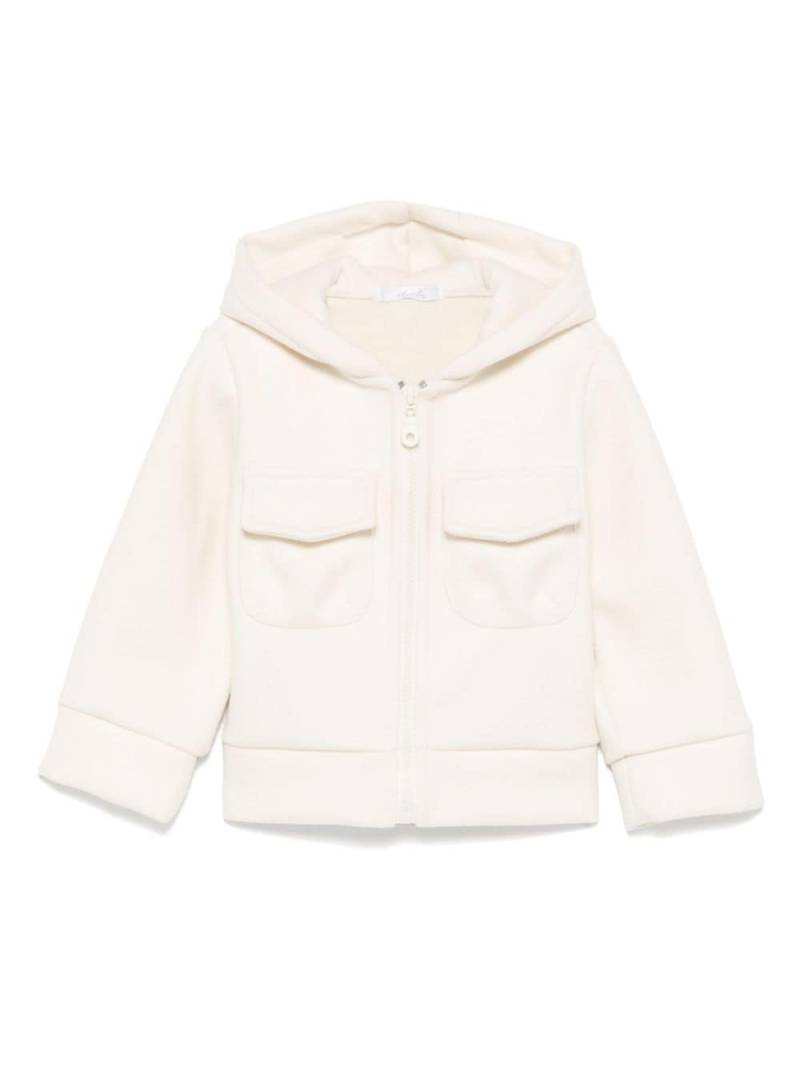 Miss Grant Kids hooded jacket - White von Miss Grant Kids