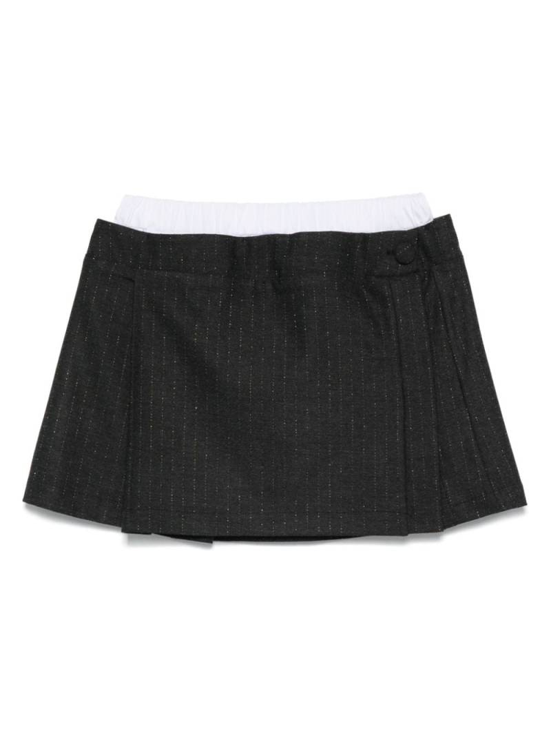 Miss Grant Kids layered skirt - Grey von Miss Grant Kids