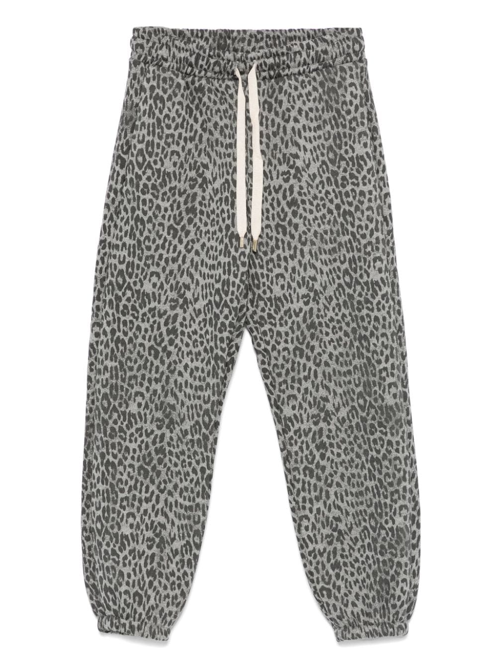 Miss Grant Kids leopard trousers - Grey von Miss Grant Kids