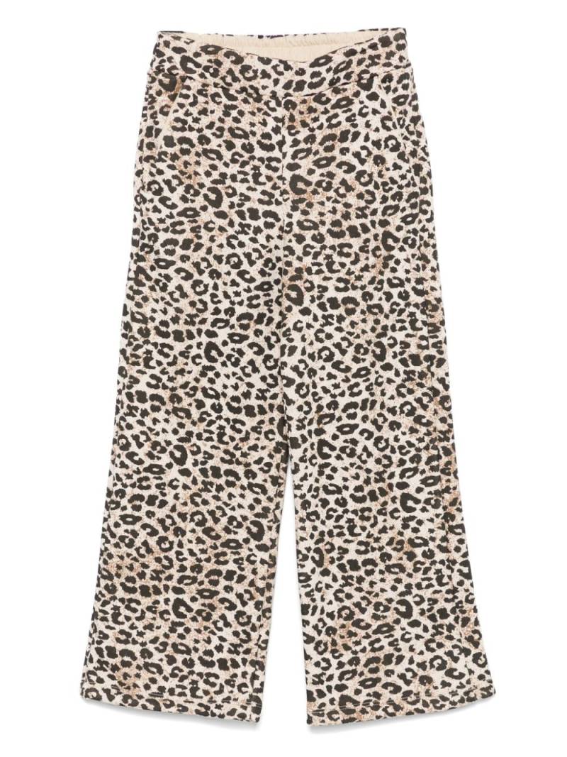 Miss Grant Kids leopard trousers - Neutrals von Miss Grant Kids