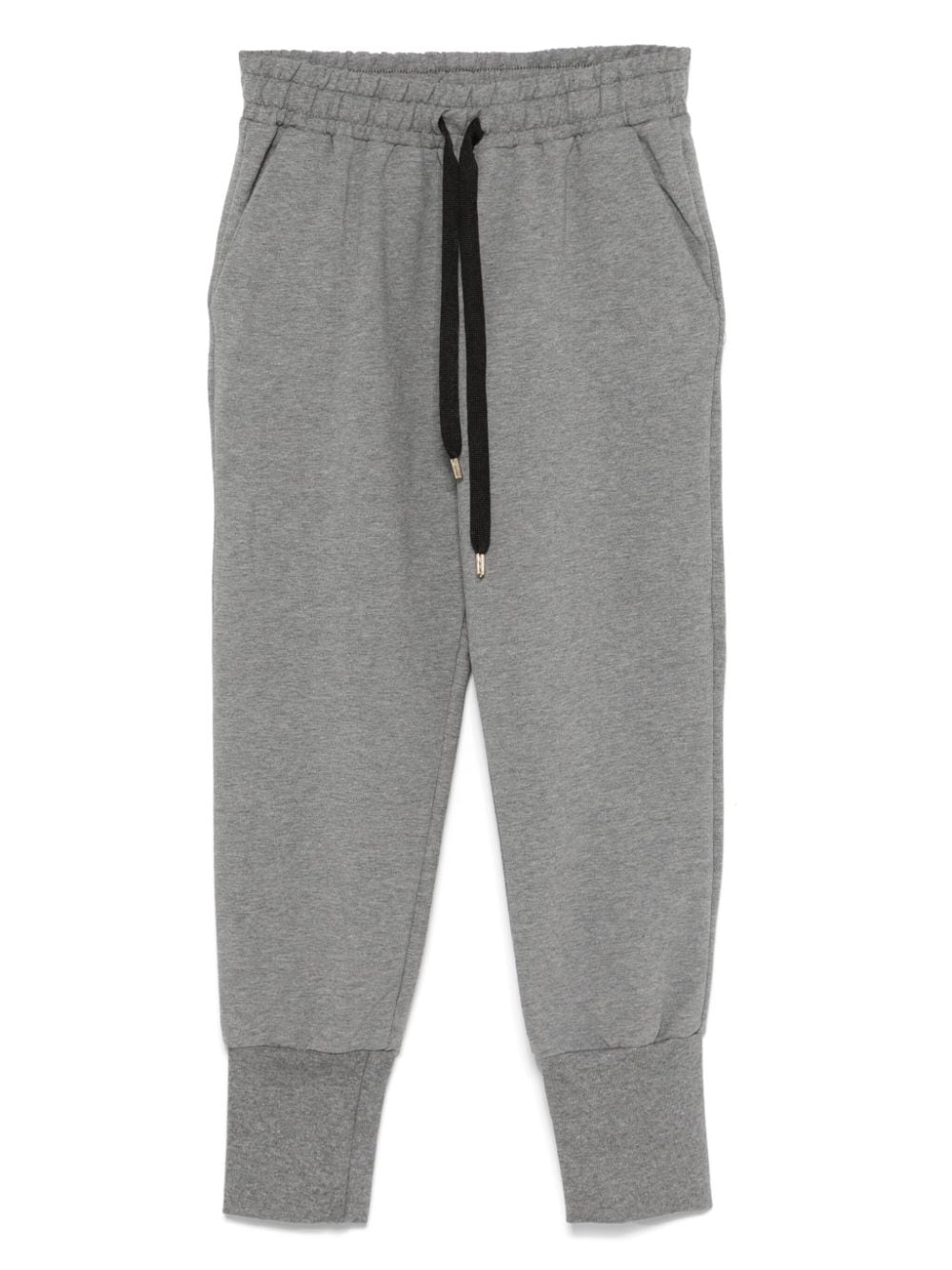 Miss Grant Kids mélange-effect track pants - Grey von Miss Grant Kids