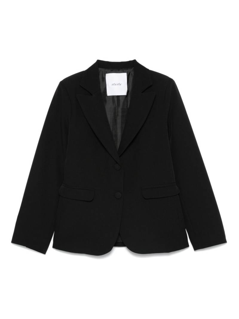 Miss Grant Kids notched-lapels blazer - Black von Miss Grant Kids