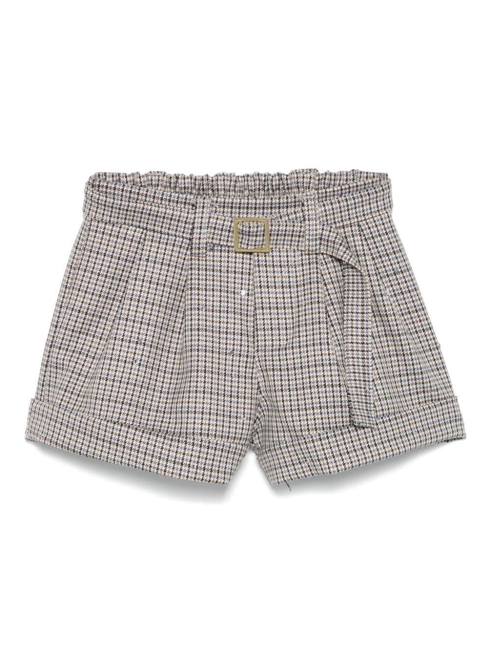 Miss Grant Kids plaid shorts - Neutrals von Miss Grant Kids