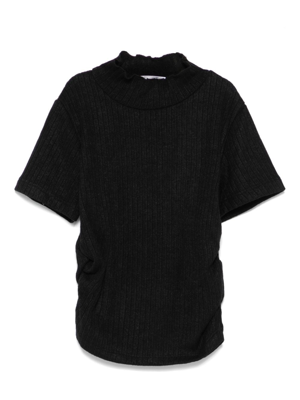 Miss Grant Kids ribbed-knit top - Black von Miss Grant Kids