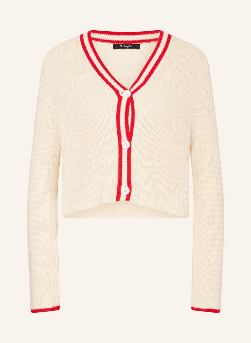 Miss Lagotte Strickjacke weiss von Miss Lagotte