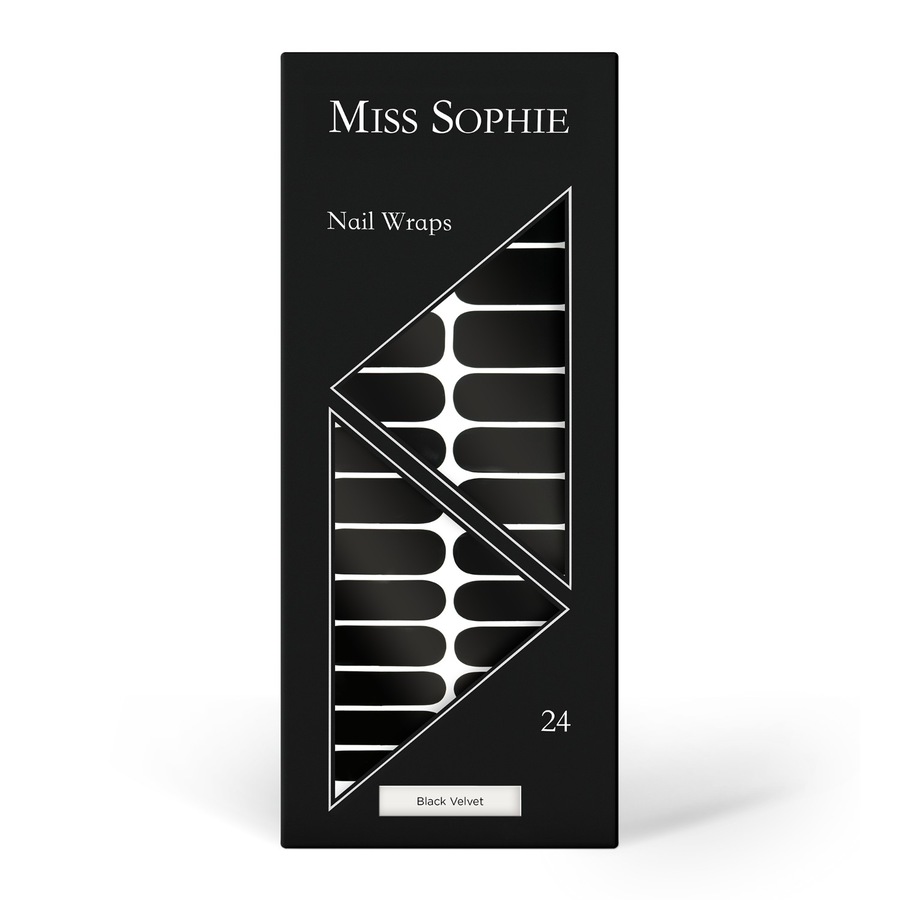 Miss Sophie  Miss Sophie Black Velvet nageldesign 1.0 pieces