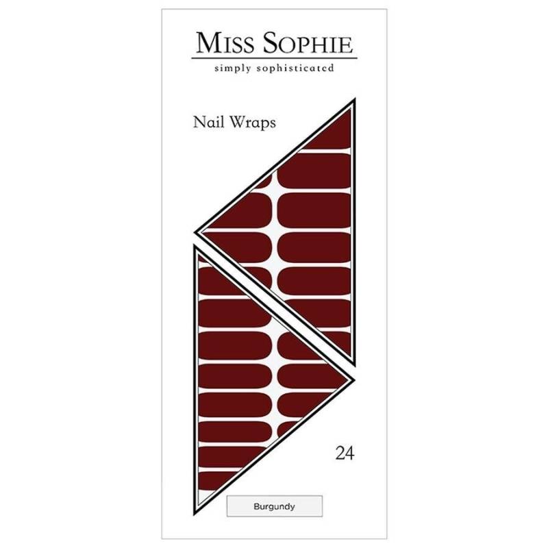 Miss Sophie  Miss Sophie Burgundy nageldesign 24.0 pieces von Miss Sophie