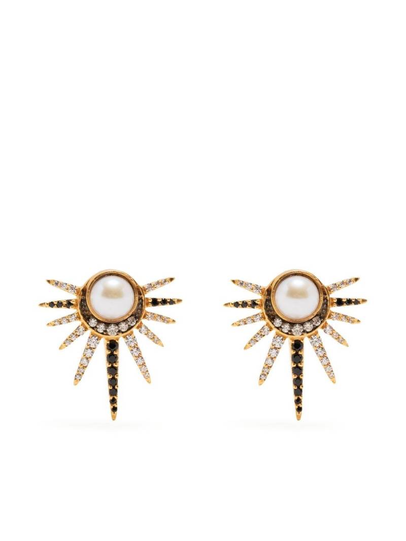 Missoma Haris star stud earrings - Gold von Missoma