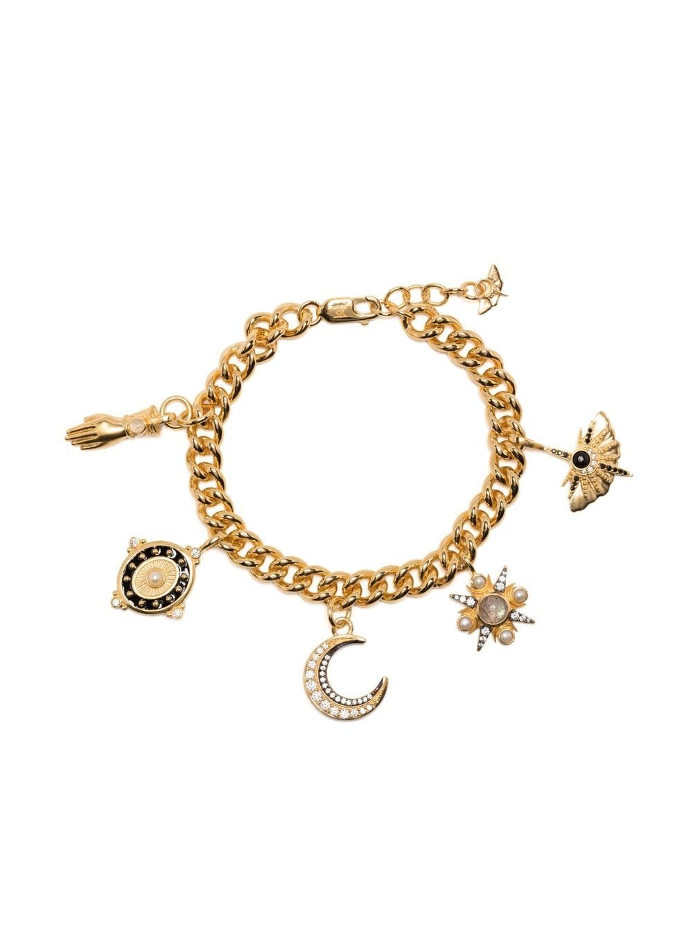 Missoma Harris charm bracelet - Gold von Missoma