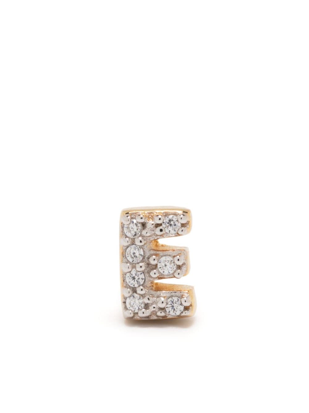 Missoma Initial single stud earring - Gold von Missoma