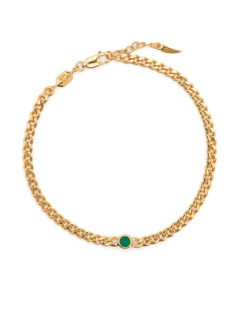 Missoma May Birthstone bracelet - Gold von Missoma