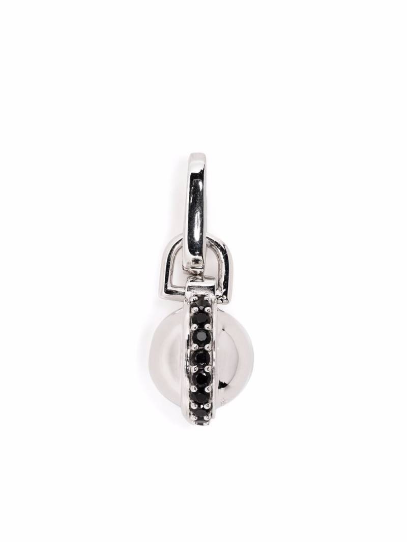 Missoma Pavé Sphere clip-on pendant - Silver von Missoma