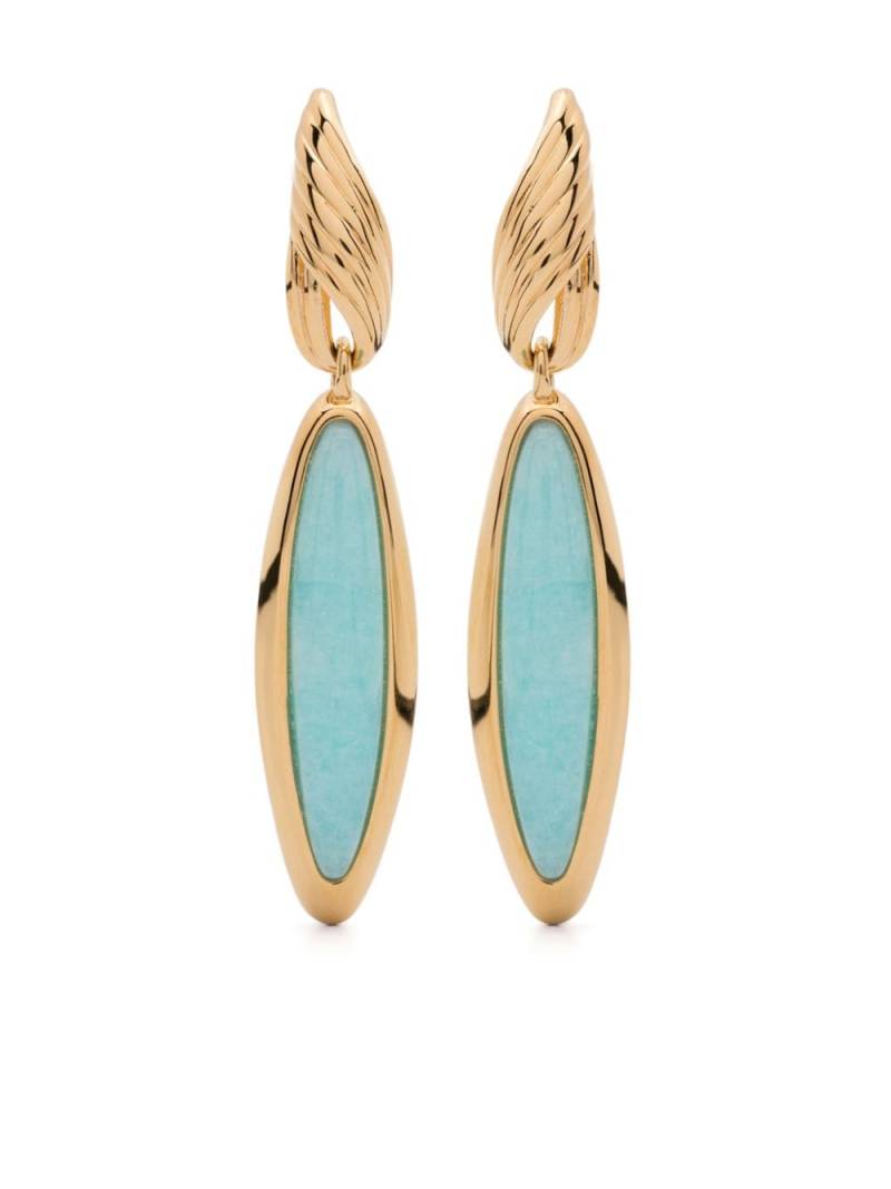 Missoma Wavy Ridge earrings - Gold von Missoma