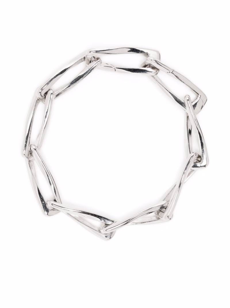 Missoma chunky twisted link-chain bracelet - Silver von Missoma