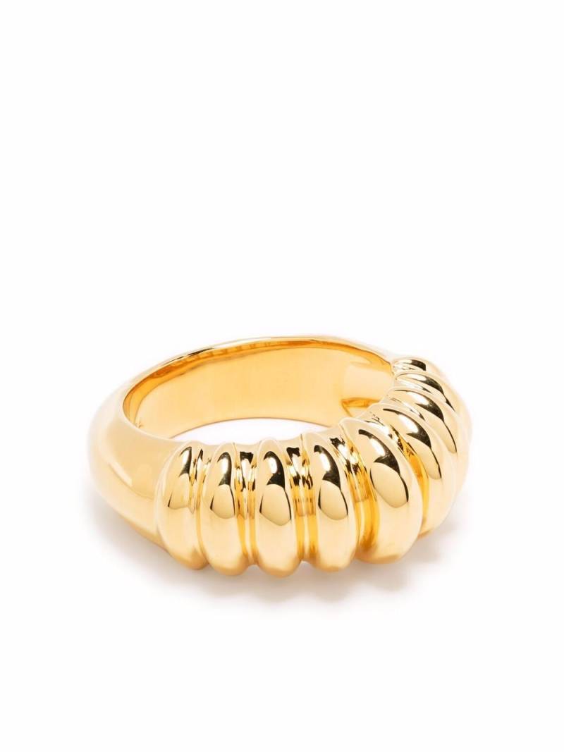 Missoma claw ridge ring - Gold von Missoma