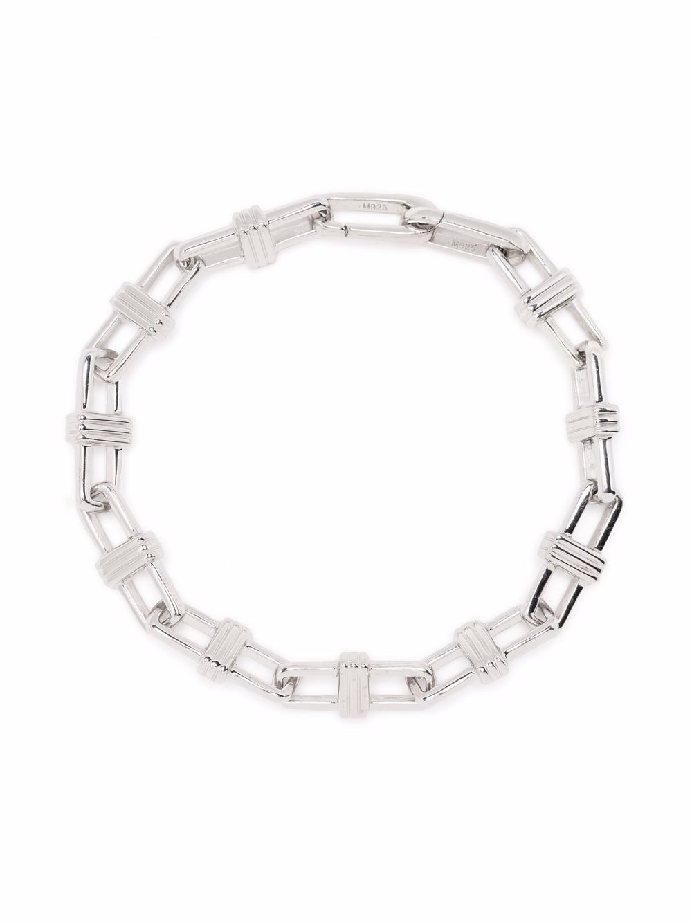 Missoma fused chunky ridge chain bracelet - Silver von Missoma