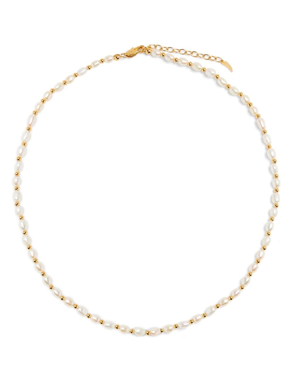 Missoma seed-pearl beaded choker - Gold von Missoma