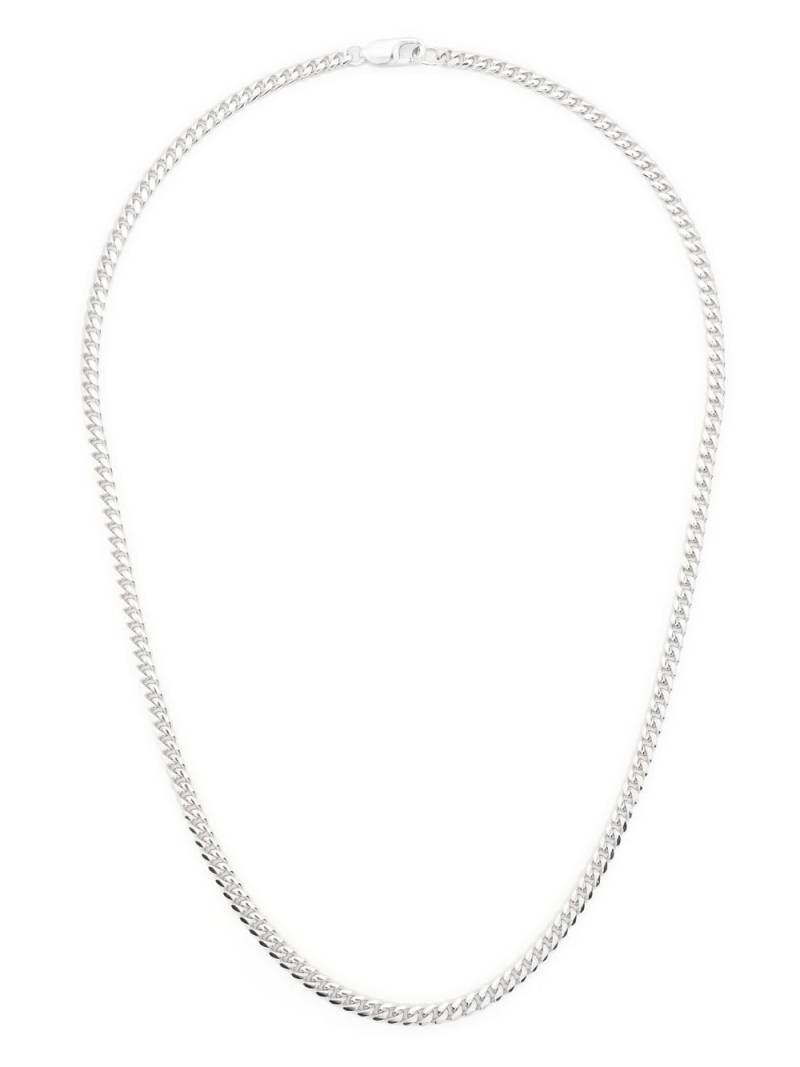 Missoma thin round curb chain - Silver von Missoma