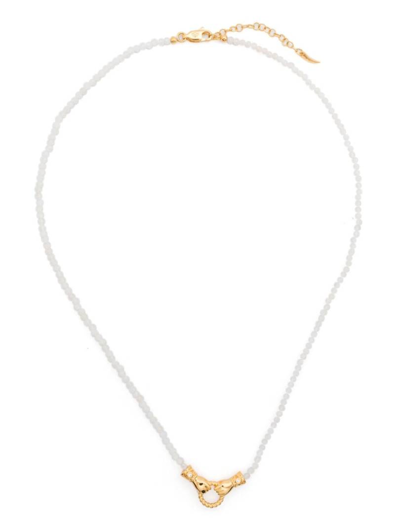 Missoma x Harris Reed In Good Hands necklace - Gold von Missoma