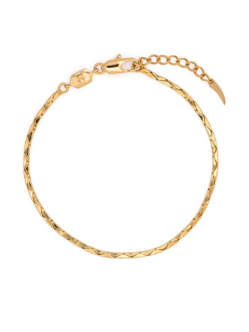 Missoma x Lucy Williams Cobra Snake bracelet - Gold von Missoma