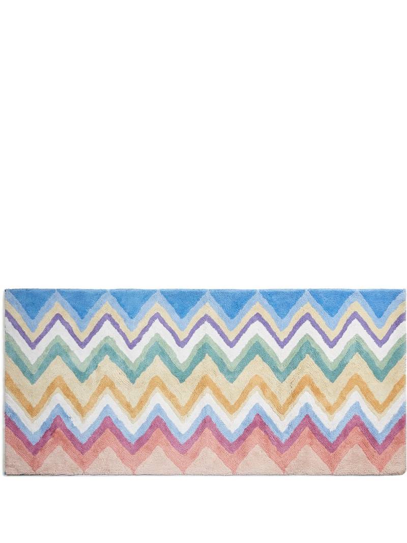 Missoni Home Amone zigzag-print bath rug - Neutrals von Missoni Home