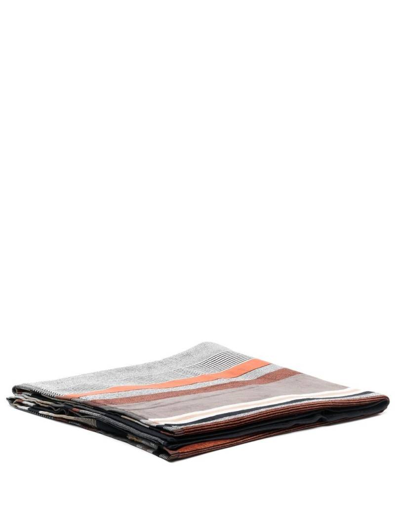 Missoni Home Baldo stripe-print beach towel - Black von Missoni Home