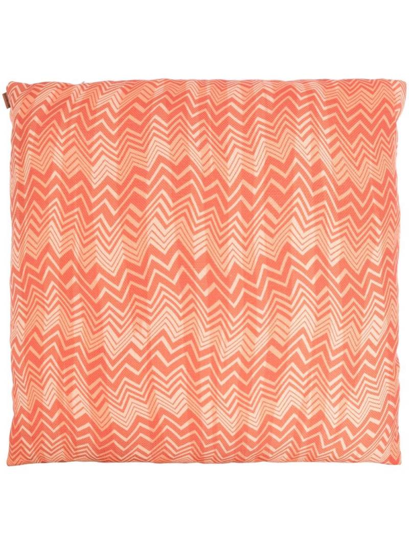 Missoni Home Belize patterned-jacquard cushion - Orange von Missoni Home