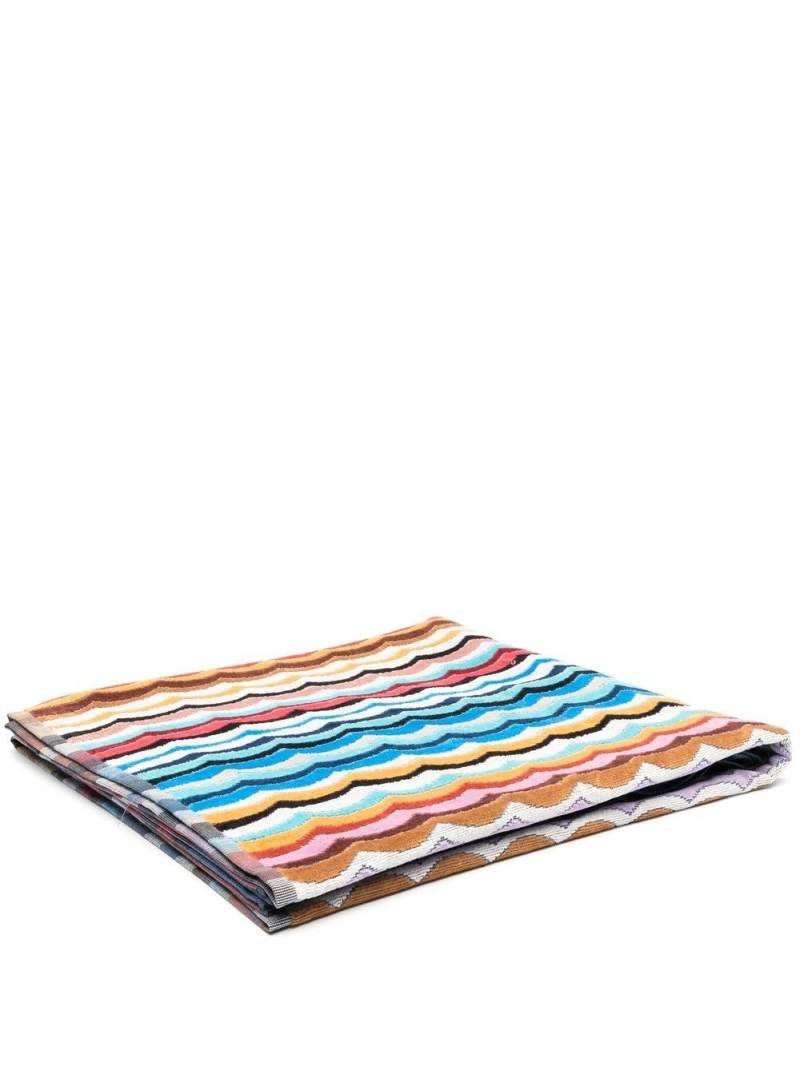 Missoni Home Beverly logo-print beach towel - Red von Missoni Home