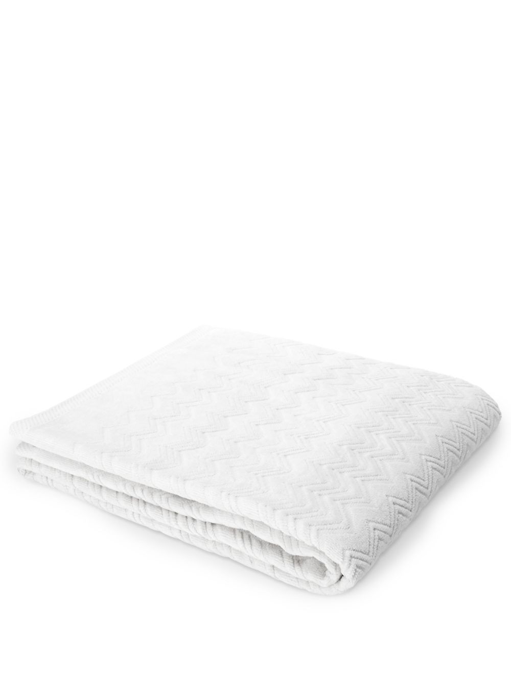 Missoni Home Chalk bath towel - White von Missoni Home