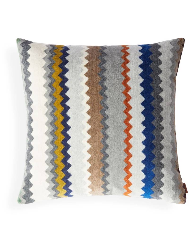 Missoni Home Dun zigzag cushion (40cm x 40cm) - Neutrals von Missoni Home