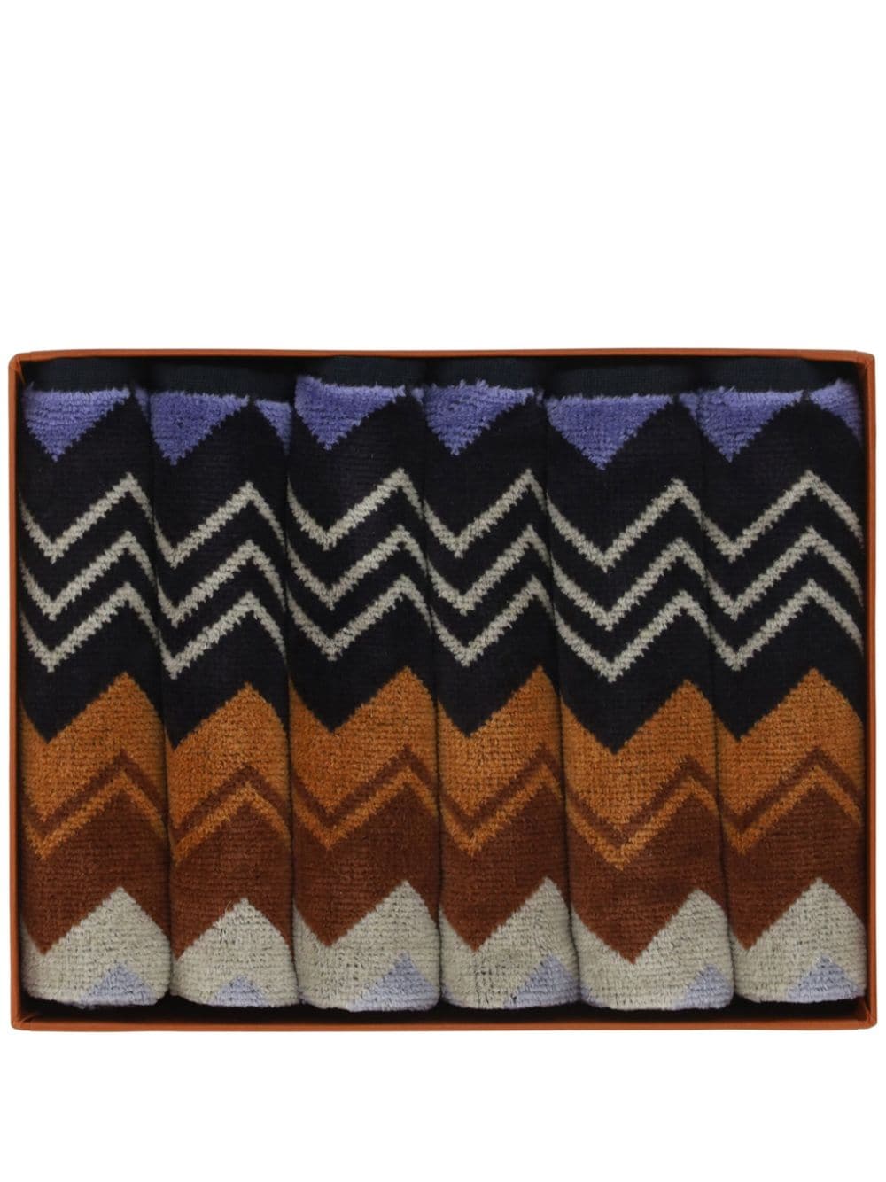 Missoni Home Giacomo towel set (set of six) - Black von Missoni Home