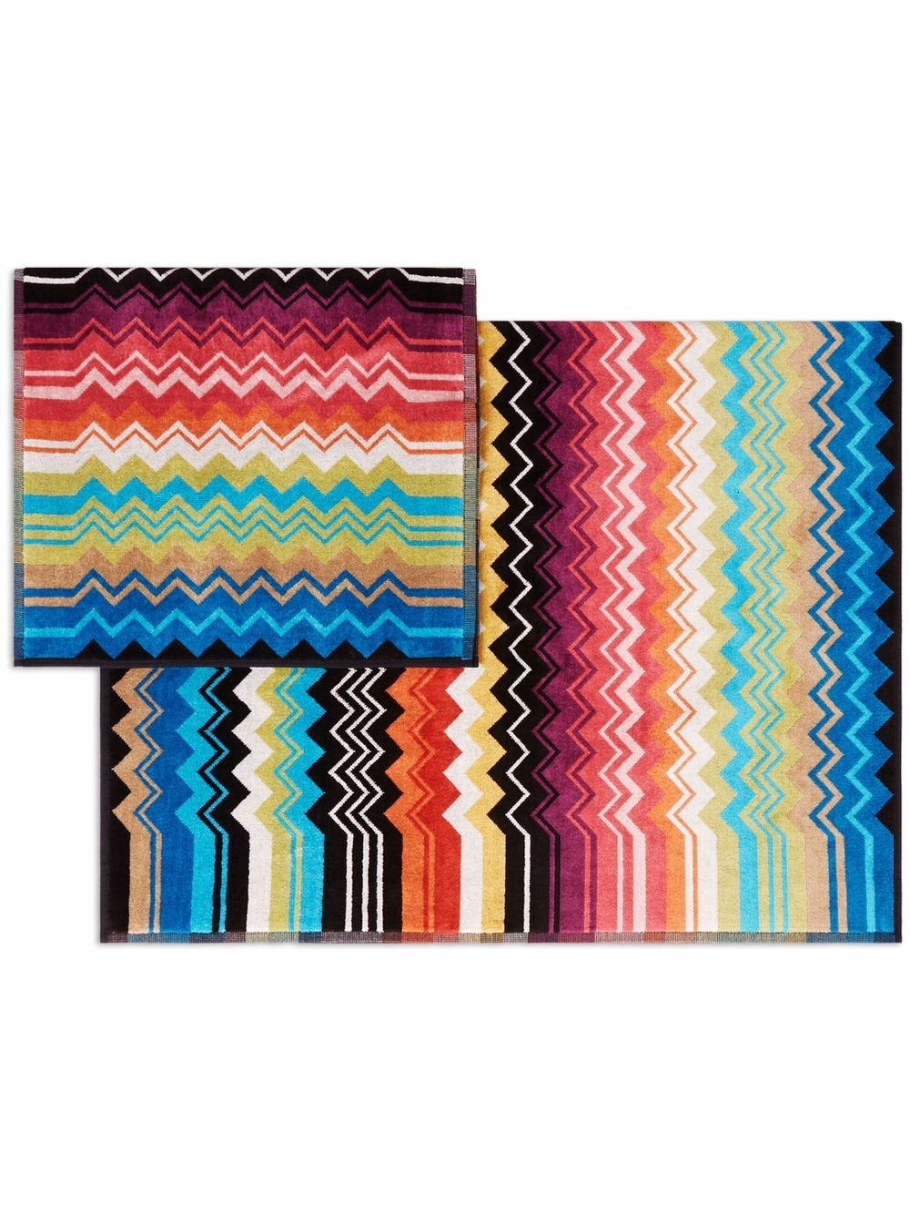 Missoni Home Giacomo two-piece towel set - Multicolour von Missoni Home