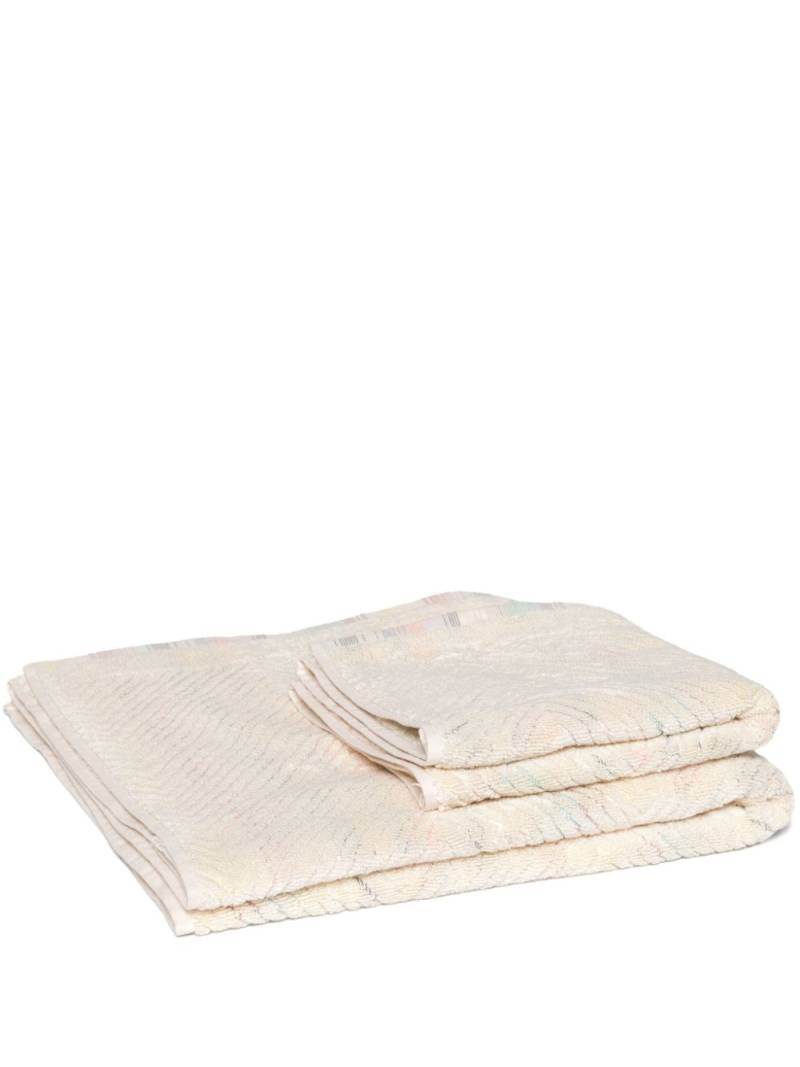 Missoni Home Harmony bath towels (set of two) - White von Missoni Home