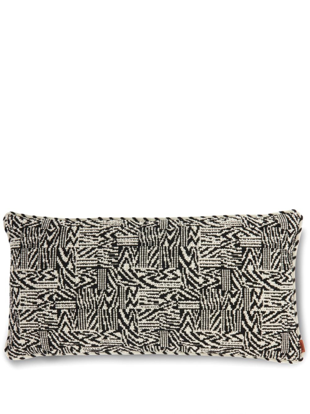 Missoni Home Noise bouclé rectangular cushion - Black von Missoni Home