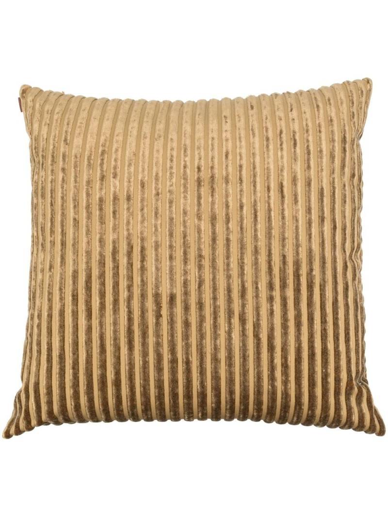 Missoni Home Rabat ribbed velvet cushion - Green von Missoni Home