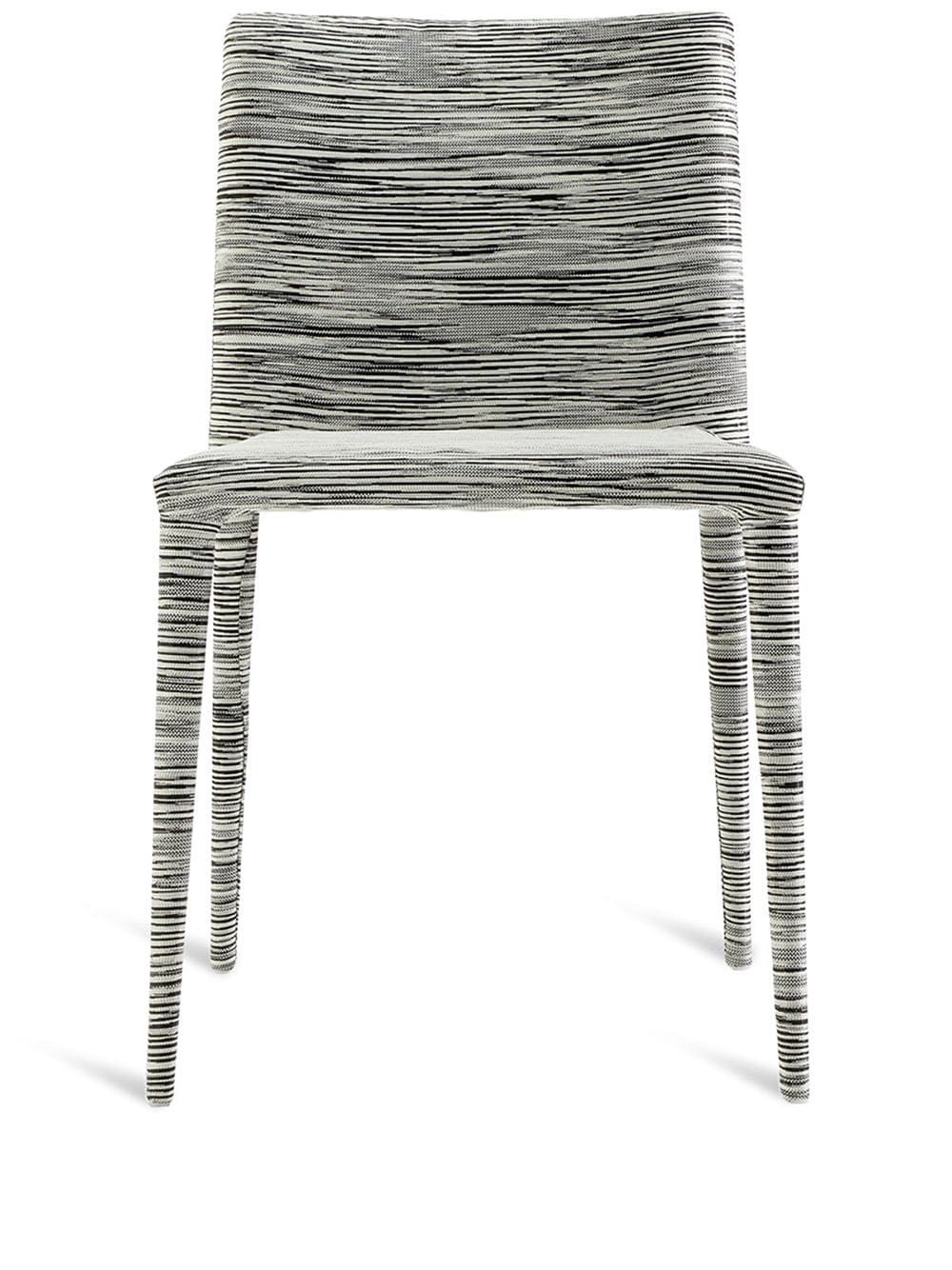 Missoni Home Sakai-print Miss chair - Black von Missoni Home