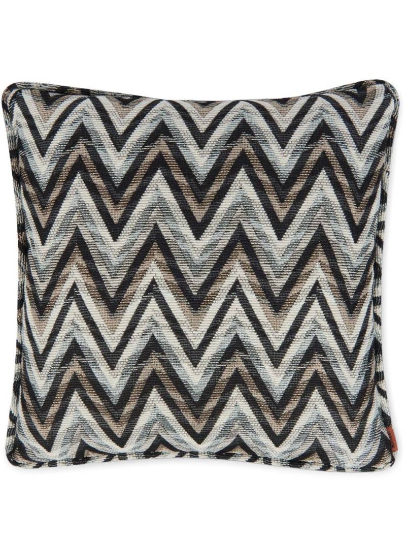 Missoni Home bleached zigzag cushion - Black von Missoni Home