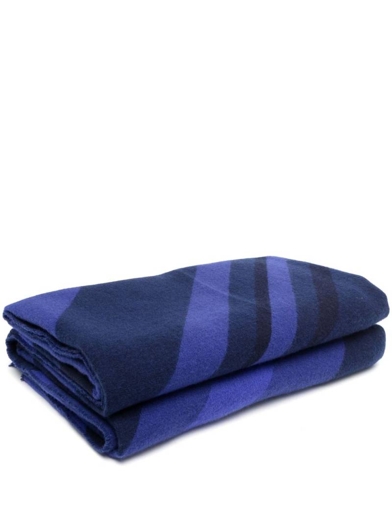 Missoni Home geometric-pattern wool blanket - Blue von Missoni Home