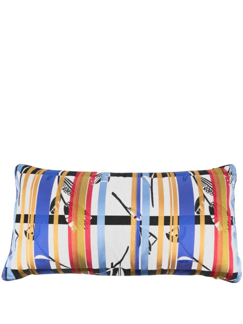 Missoni Home graphic-printed cotton cushion - Black von Missoni Home