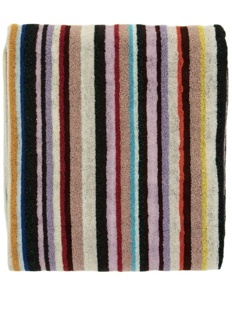 Missoni Home striped bath towel - Multicolour von Missoni Home