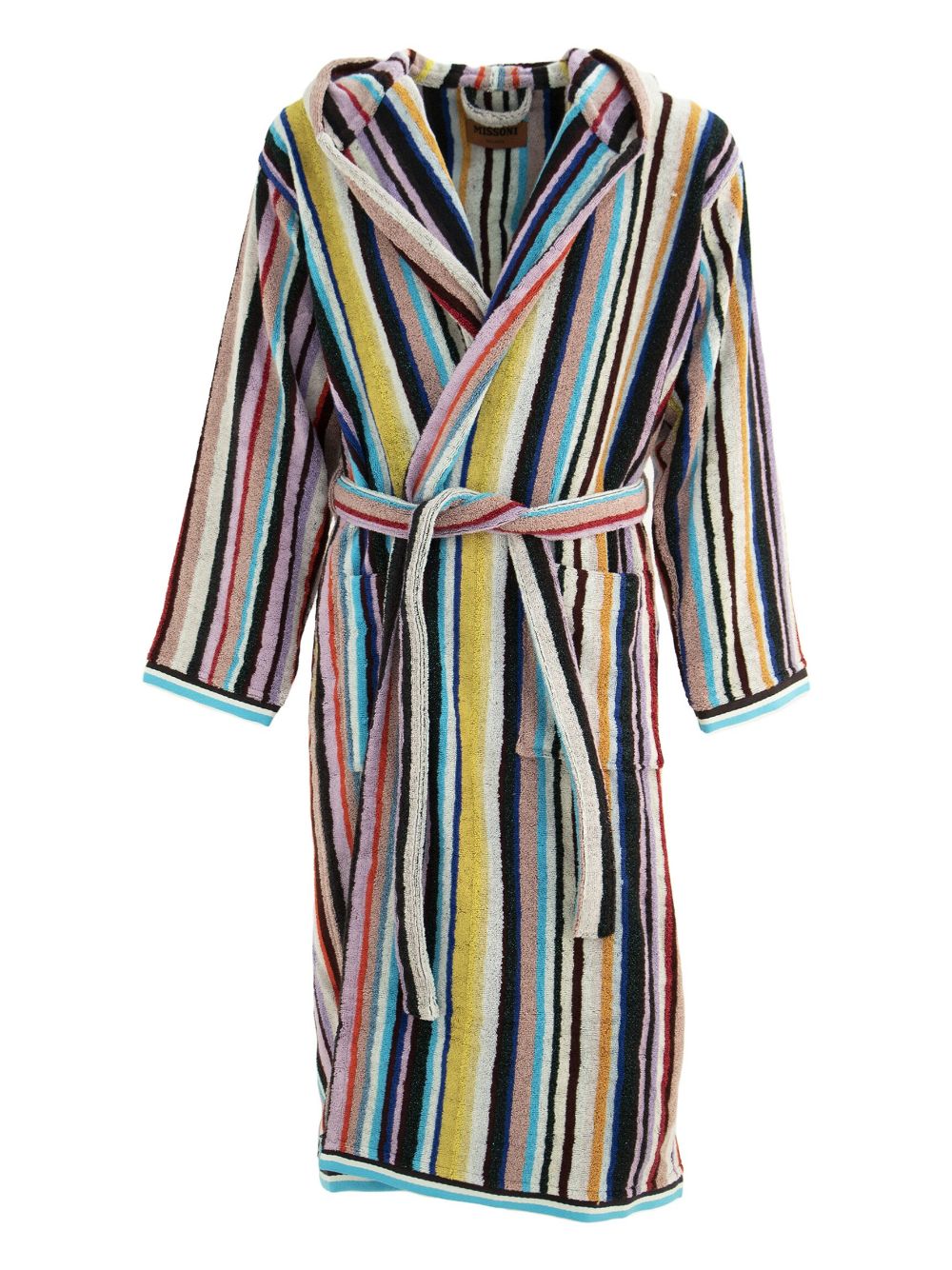 Missoni Home striped tie-waist robe - Multicolour von Missoni Home