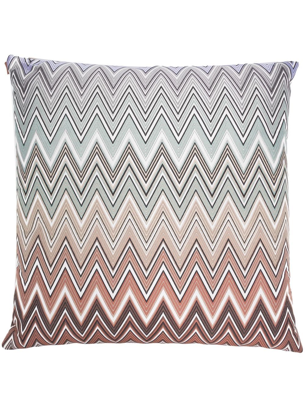 Missoni Home zig-zag cushion - Green von Missoni Home