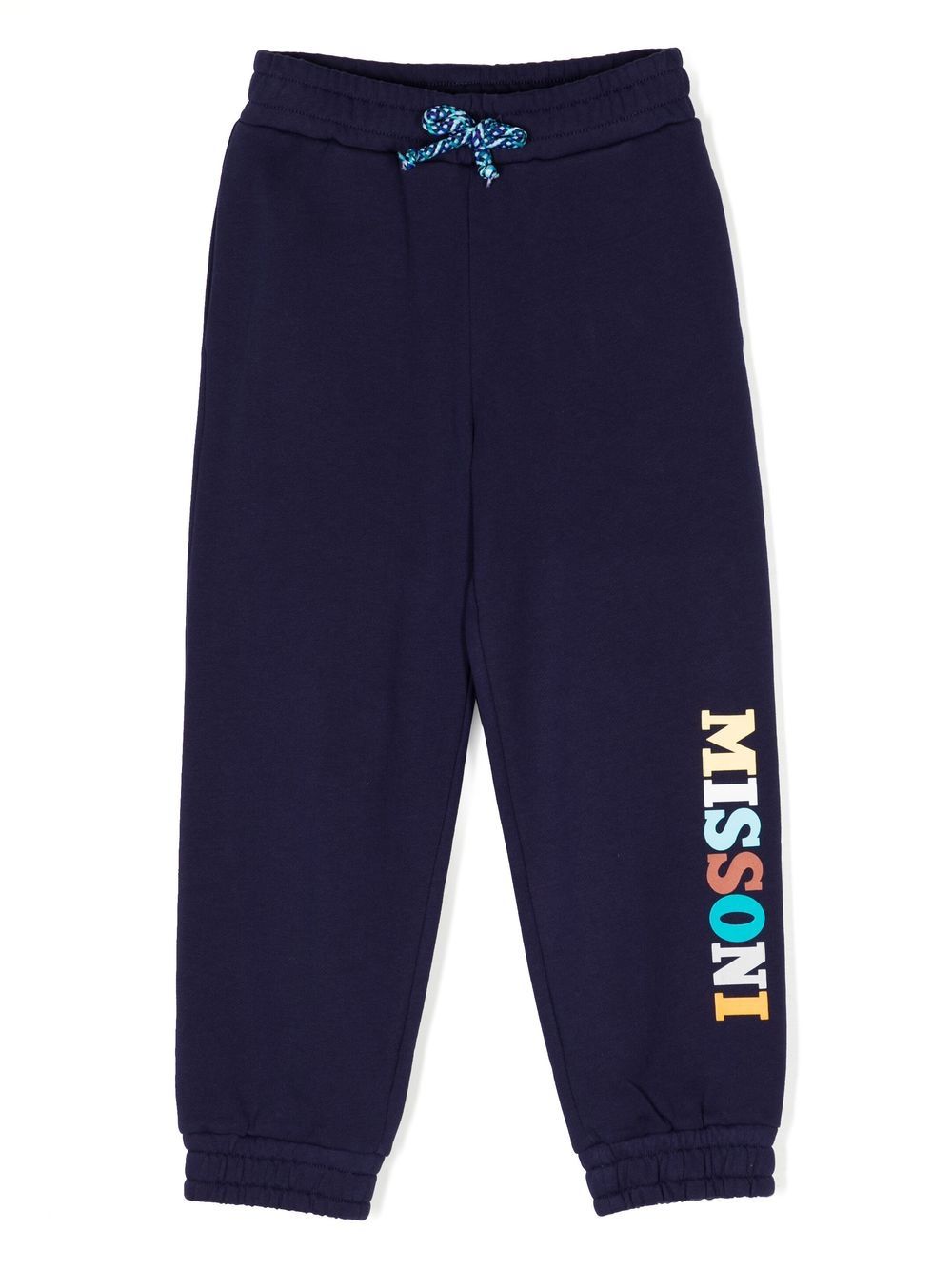 Missoni Kids logo-print track pants - Blue von Missoni Kids