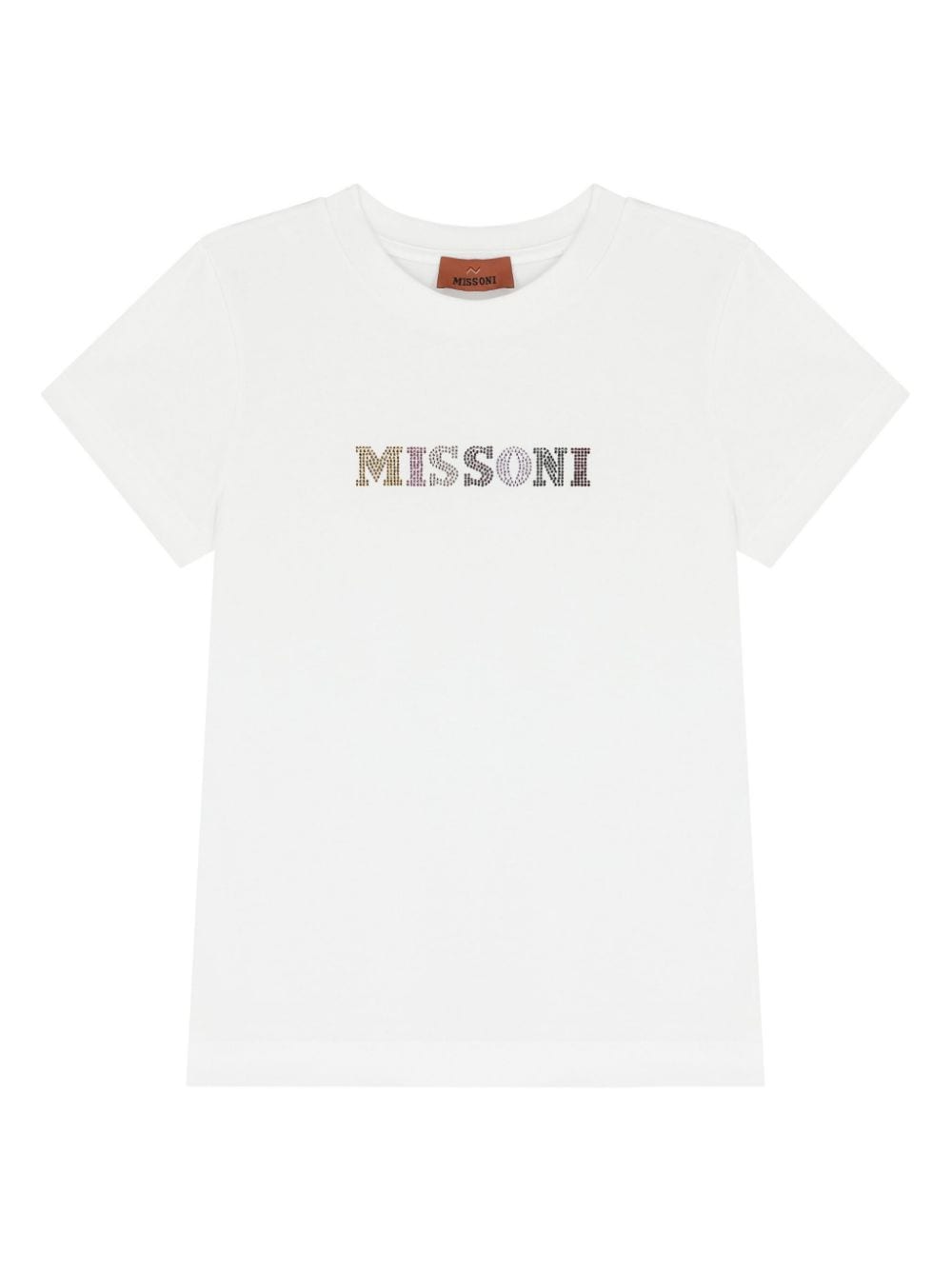 Missoni Kids rhinestone-embellished T-shirt - White von Missoni Kids