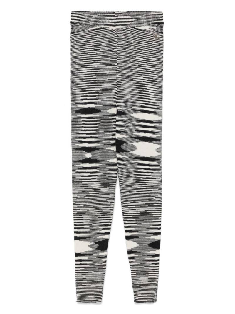 Missoni Kids striped trousers - Black von Missoni Kids