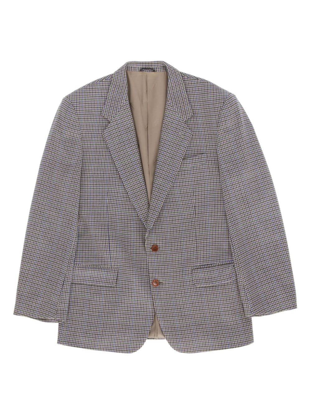 Missoni Pre-Owned 1980s houndstooth blazer - Neutrals von Missoni Pre-Owned