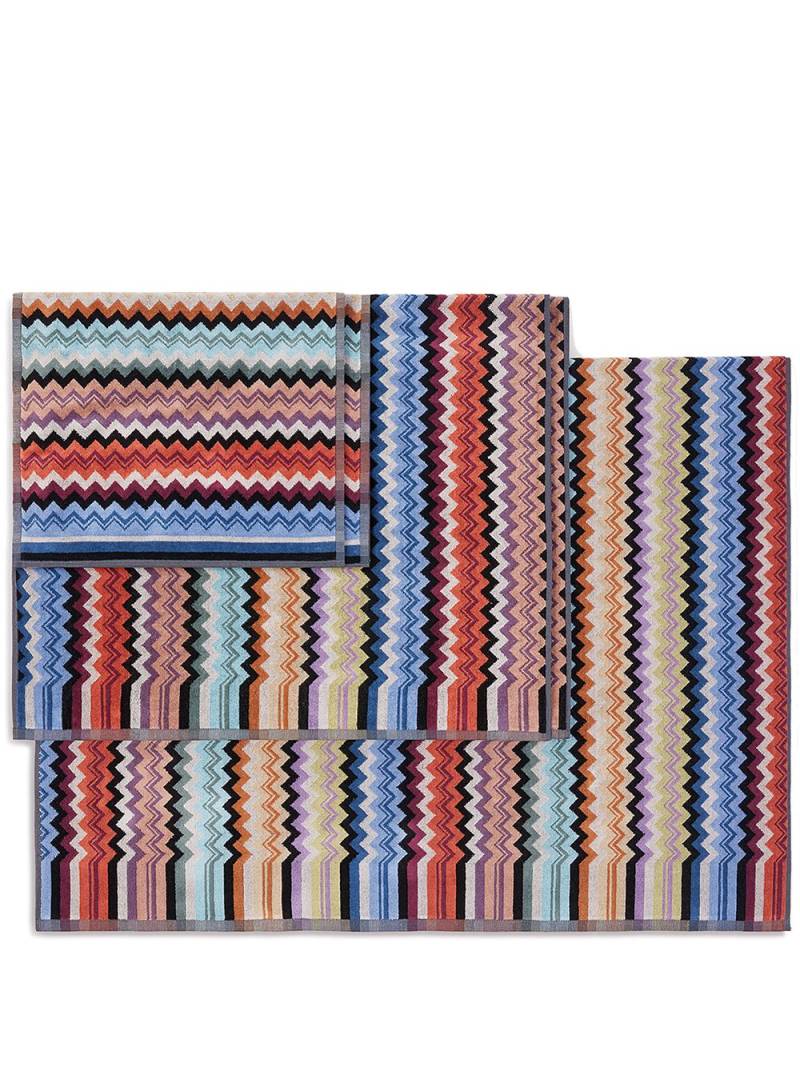 Missoni Home Adam cotton towels (set of 5) - Orange von Missoni Home