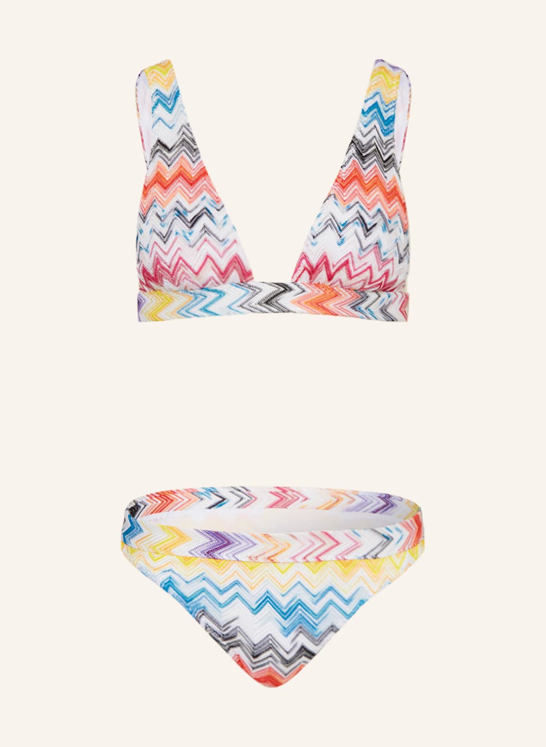 Missoni Bralette-Bikini rot von Missoni