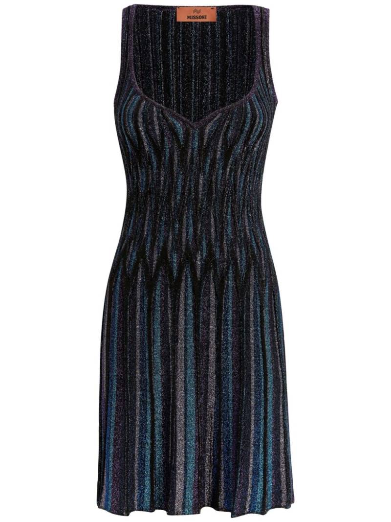 Missoni Diamond mini dress - Black von Missoni