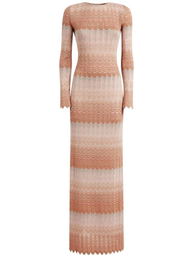 Missoni Greek-motif maxi dress - Pink von Missoni